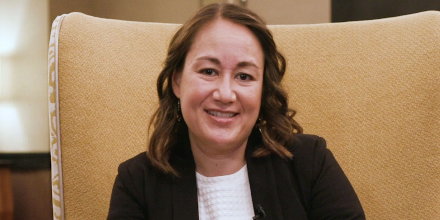 Audibel female hearing professional